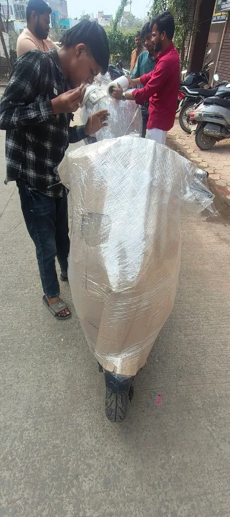 MTC Logistic Packers & Movers team professionally packing goods in Hyderabad